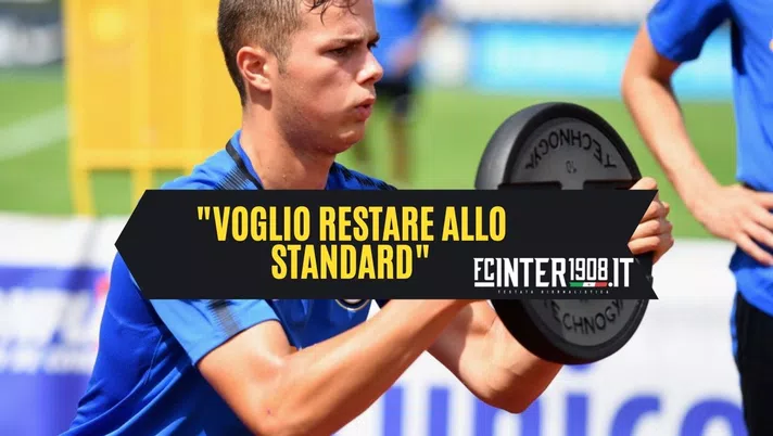 Mercato Inter, Vanheusden: &#8220;Spero di restare allo Standard. Sono nel posto giusto per&#8230;&#8221;