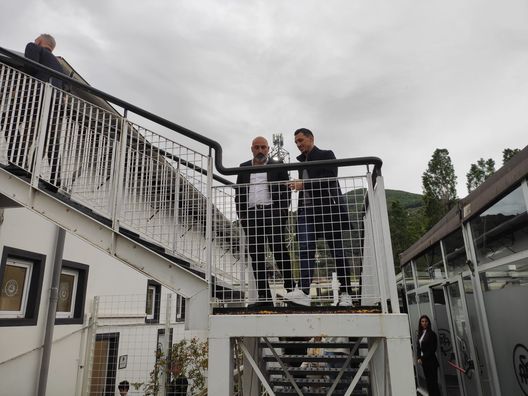 FOTO VN – Burdisso al Picco per Spezia-Milan, colloquio col ds Melissano - immagine 1