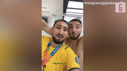 VIDEO Italia, è ancora “It’s coming home”: Donnarumma e Berardi sfottono gli inglesi