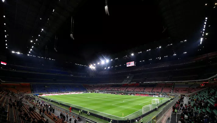 Stadio San Siro AC Milan Milan-Lazio Serie A 2024-2025