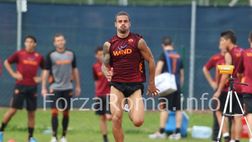 Irdning: Roma in campo per l’ultimo allenamento. Osvaldo in Argentina per motivi familiari