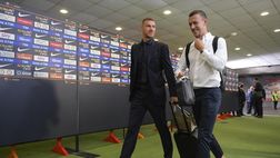 Dzeko saluta Nainggolan e Perisic lo chiama: “Vieni anche tu all’Inter” – FOTO