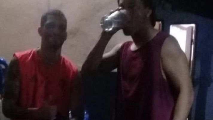 Il Dinho fra i carcerati del Paraguay 