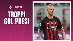 Milan-Napoli 1-2, la difesa rossonera balla. Ma buone notizie da Kjaer