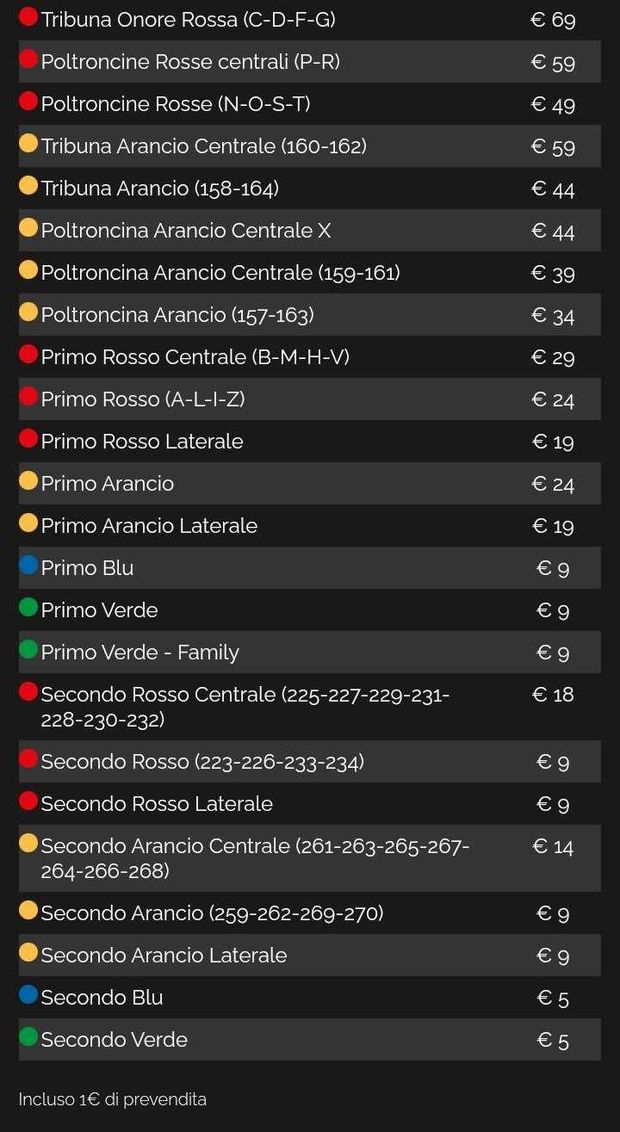 Prezzi biglietti Milan-Atalanta Coppa Italia 2023-2024