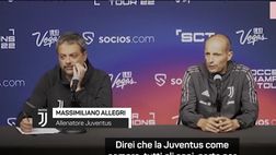 VIDEO / Juventus, Allegri non si nasconde: “Lo scudetto è un dovere”