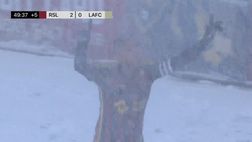 VIDEO / Mls, Real Salt Lake-Los Angeles Fc 3-0: il gol di Arango sotto la tormenta di neve