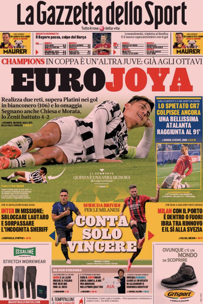 prima pagina