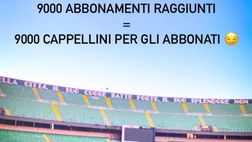 Palermo, raggiunta quota 9.000 abbonamenti al “Renzo Barbera”. I cappellini…