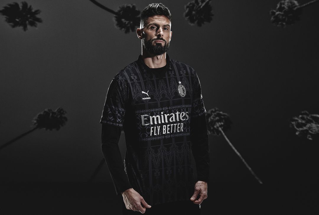Nuova quarta maglia Milan 2023-2024 PUMA PLEASURES