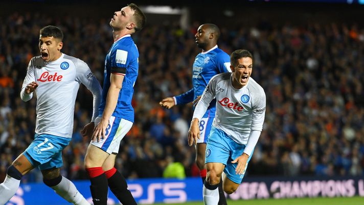 FINALE! Rangers-Napoli 0-3: gli azzurri dominano anche in Scozia. Primato anche in Champions - immagine 1