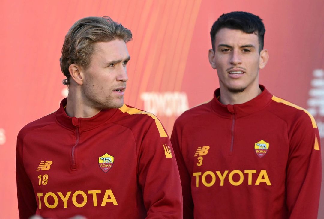 Trigoria, primo allenamento con la Roma per Solbakken – FOTO GALLERY- immagine 1