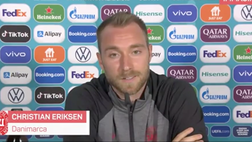 VIDEO Danimarca, Eriksen si carica: “Concentrato al massimo, non guardo indietro”