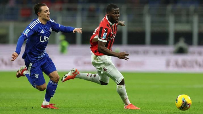 Yunus Musah AC Milan Milan-Como 2-1 Serie A 2024-2025