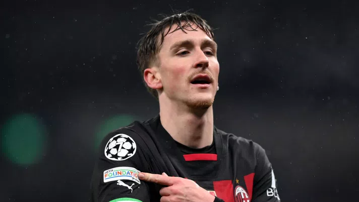 Alexis Saelemaekers, calciatore del Milan (getty images)