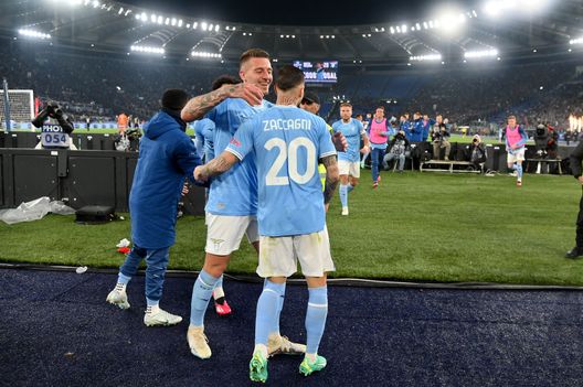 Milinkovic e Zaccagni Milinkovic e Zaccagni