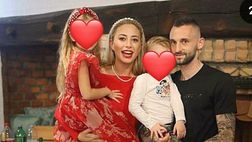 Brozovic, festa in famiglia. La torta è un…coccodrillo