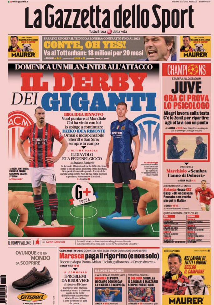 prima pagina