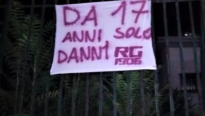 Torino, al Robaldo nella notte appesi striscioni di contestazione a Cairo - immagine 1