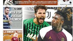 Prima Pagina, Tuttosport: “Made in Italy. Il Diavolo è Pogba. Roma, sei l’Italia”