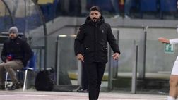 Gattuso: “Ai punti meritava la Roma. Zaniolo mi ricorda il primo Totti”