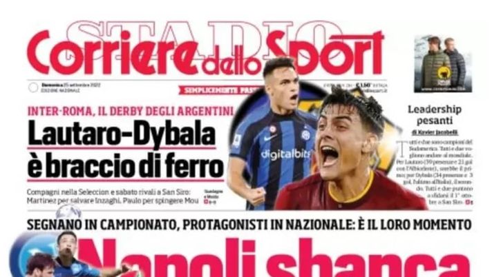 il napoli sui media