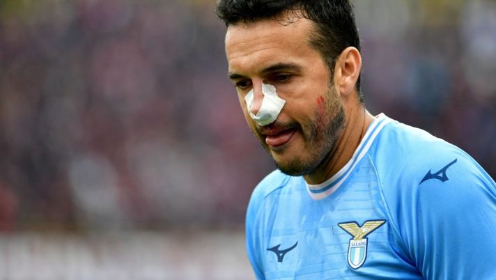 SALERNO, ITALY - FEBRUARY 19: Pedro Rodriguez of SS Lazio during the Serie A match between Salernitana and SS Lazio at Stadio Arechi on February 19, 2023 in Salerno, Italy. (Photo by Marco Rosi - SS Lazio/Getty Images) Lazio, pronta una doppia maschera per Pedro: cosa filtra sul suo ritorno in campo - immagine 1
