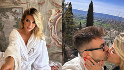 El Shaarawy, viaggio d’amore ad Assisi con la sua Ludovica Pagani: “My roman empire”