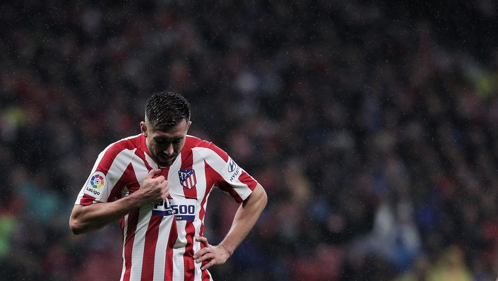 MADRID, SPAIN - DECEMBER 01: Hector Herrera of Atletico de Madrid reacts during the Liga match between Club Atletico de Madrid and FC Barcelona at Wanda Metropolitano on December 01, 2019 in Madrid, Spain. (Photo by Gonzalo Arroyo Moreno/Getty Images) 