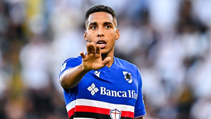 LA SPEZIA, ITALY - SEPTEMBER 17: Abdelhamid Sabiri of Sampdoria reacts during the Serie A match between Spezia Calcio and UC Sampdoria at Stadio Alberto Picco on September 17, 2022 in La Spezia, Italy. (Photo by Simone Arveda/Getty Images) Sampdoria, dal dubbio sul modulo alla certezza Sabiri: la probabile formazione - immagine 1