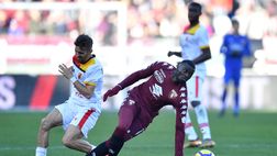 Torino-Benevento 3-0, il tabellino: tra i granata ammoniti Niang e Molinaro