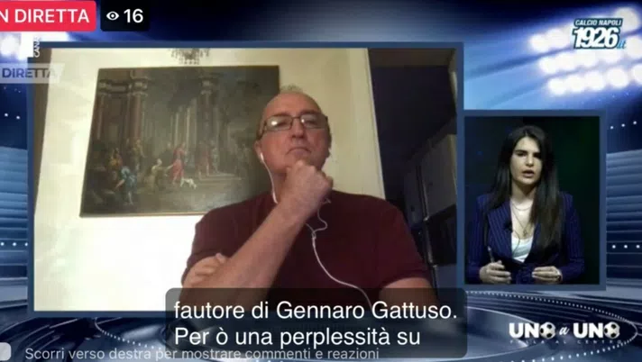Renica a &#8220;Uno a Uno&#8221;: &#8220;Il Napoli non ha perso la Champions nella gara con il Verona. Gattuso? È stato lasciato solo&#8221;. VIDEO