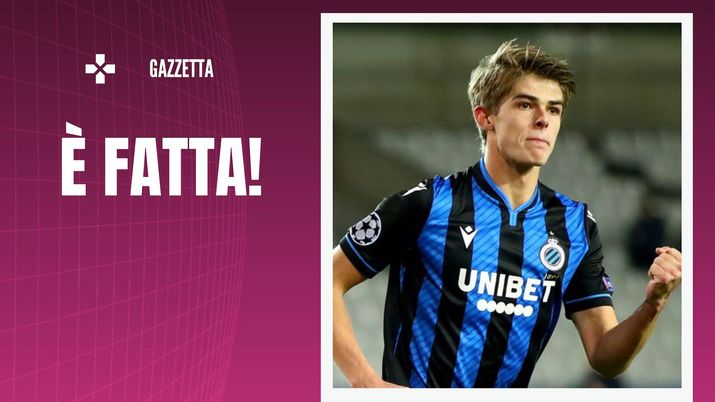 Charles De Ketelaere Bruges Calciomercato AC Milan