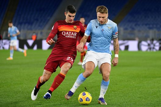 Roma-Lazio (getty images) Roma-Lazio (getty images)