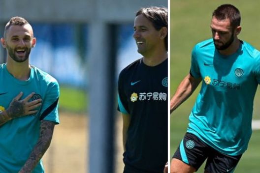 Foto tratte dal profilo Twitter dell'Inter Foto tratte dal profilo Twitter dell'Inter