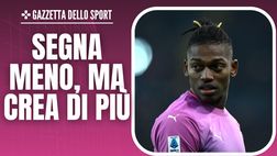 Milan, Leao crea molto di più e segna meno: Pioli lo esalta