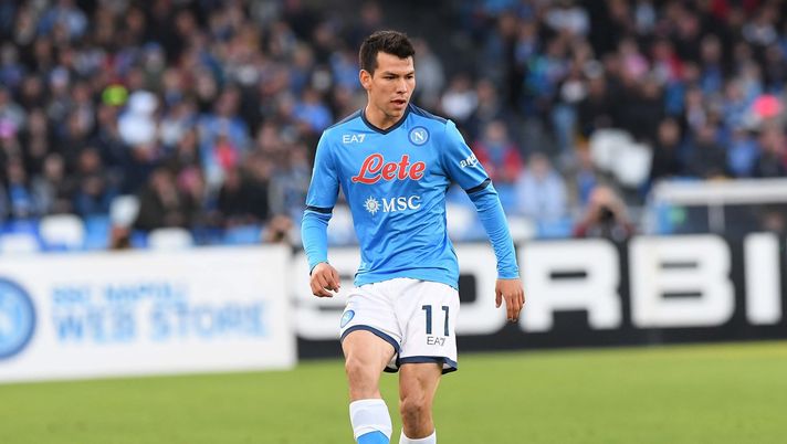Hirving Lozano (Photo by SSC NAPOLI via Getty Images) lozano napoli