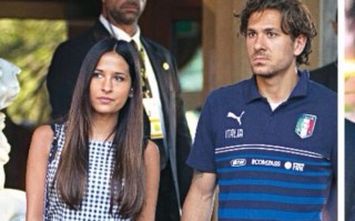  Alessio Cerci e la moglie Federica Riccardi (fonte foto: invidia.pianetadonna.it)
