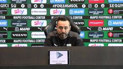 VIDEO Atalanta-Sassuolo, De Zerbi non si nasconde: “Vogliamo chiudere tra le prime sette”
