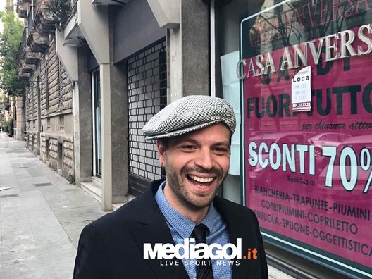 Paul Baccaglini con la coppola in testa Paul Baccaglini con la coppola in testa
