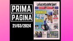 Prima pagina Gazzetta dello Sport: “Milan-Inter, derby di lunedì”