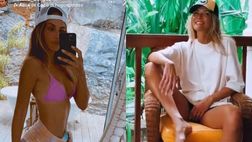 VIDEO / Natalia Borges ritrova il sorriso… proprio dove era nato l’amore con Lavezzi