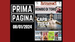 Prima pagina Tuttosport: “Capa tosta”