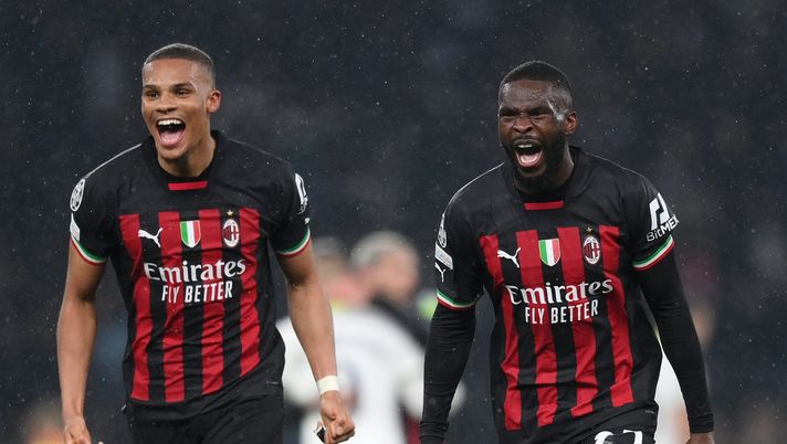 Malick Thiaw, e Fikayo Tomori, difensori del Milan (getty images)