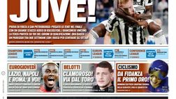 Prima Pagina, Tuttosport: “Potere Juve! Belotti, clamoroso! Via dal Toro”