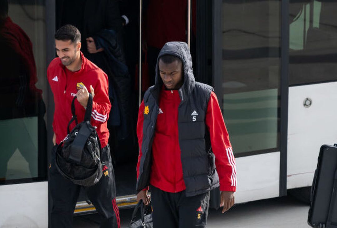 Il viaggio della Roma verso Brighton – FOTO GALLERY - immagine 13