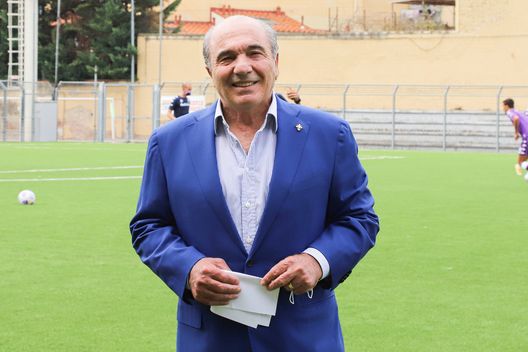  GERMOGLI PH: 19 SETTEMBRE 2020 FIRENZE STADIO BOZZI CAMPIONATO PRIMAVERA FIORENTINA VS BOLOGNA NELLA FOTOIL PRESIDENTE ROCCO COMMISSO 