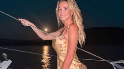 Diletta Leotta, la buonanotte in barca dalla Sicilia lascia senza fiato