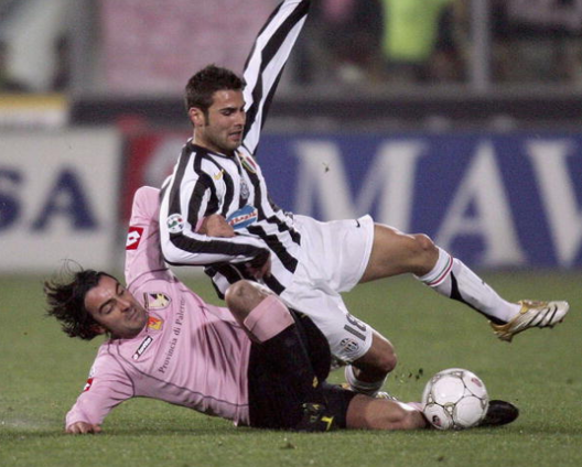 Simone Barone ai tempi del Palermo Simone Barone ai tempi del Palermo