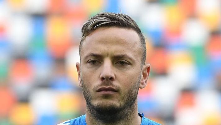 UDINE, ITALY - JANUARY 10: Amira RRahmani of SSC Napoli looks on during the Serie A match between Udinese Calcio and SSC Napoli at Dacia Arena on January 10, 2021 in Udine, Italy. (Photo by Alessandro Sabattini/Getty Images) DAI CAMPI – Novità Rrahmani! Kean, Kostic, Abraham, Pellegrini, Smalling, Lukaku, Ibra, Karsdorp… - immagine 1